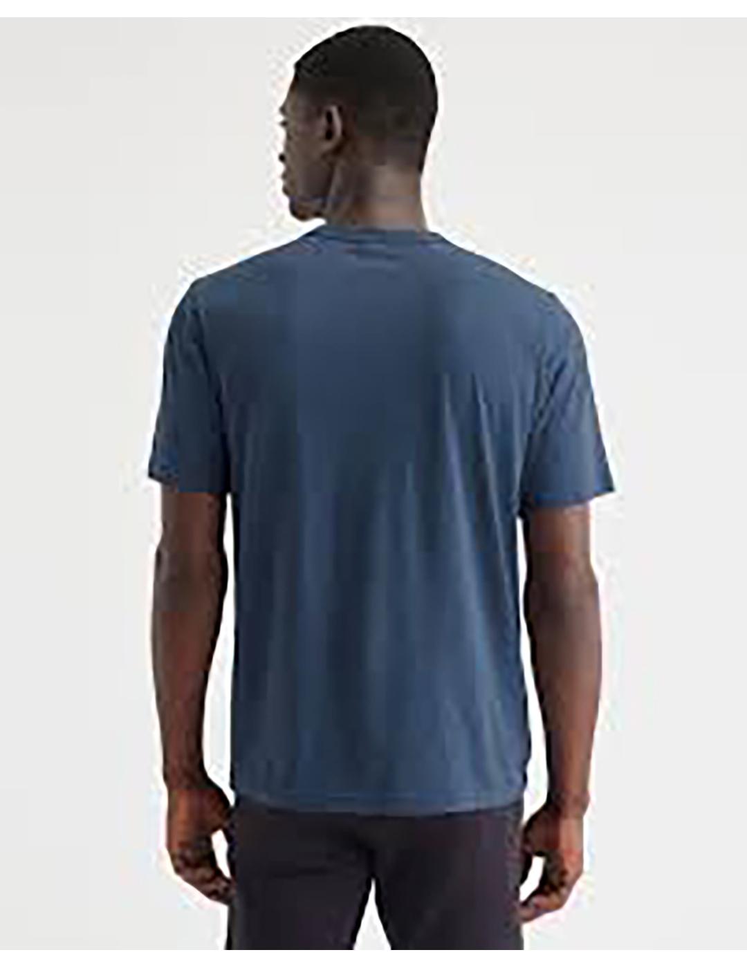 CAMISETA DOCKERS CREW AZUL ATENUADO