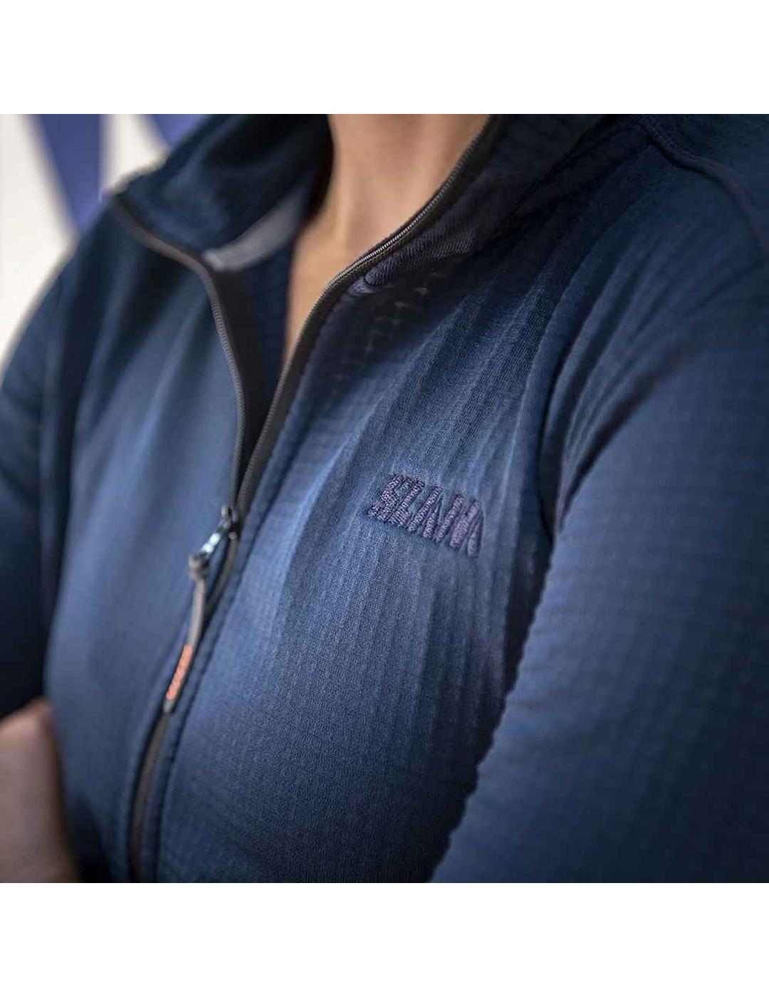 CHAQUETA SLAM ACTIVE GRID AZUL OSCURO