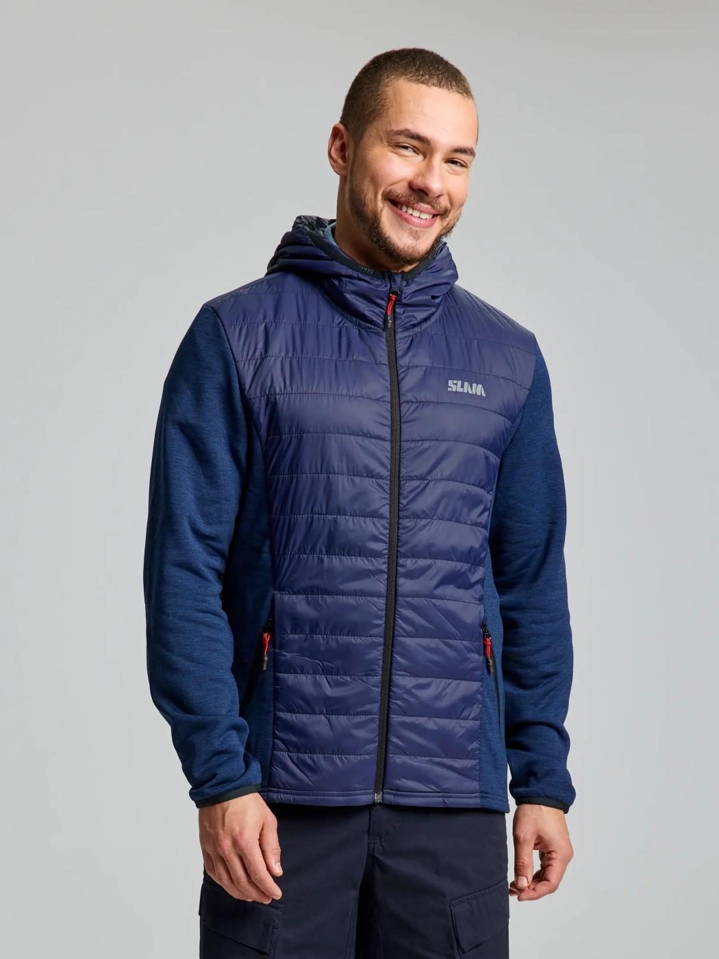 CHAQUETA SLAM ACTIVE HYBRID AZUL OSCURO