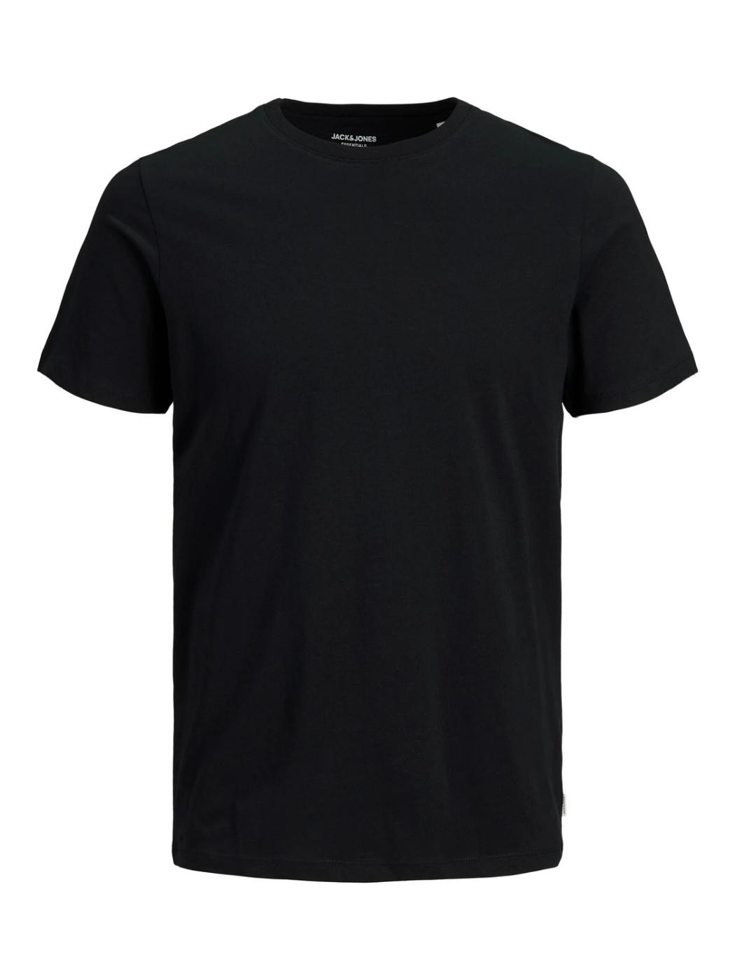 CAMISETA JACK&JONES JJEORGANIC BASIC NEGRO