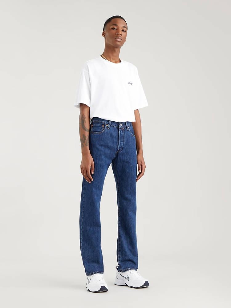 JEANS LEVIS 501 ORIGINAL STONEWASH AZUL