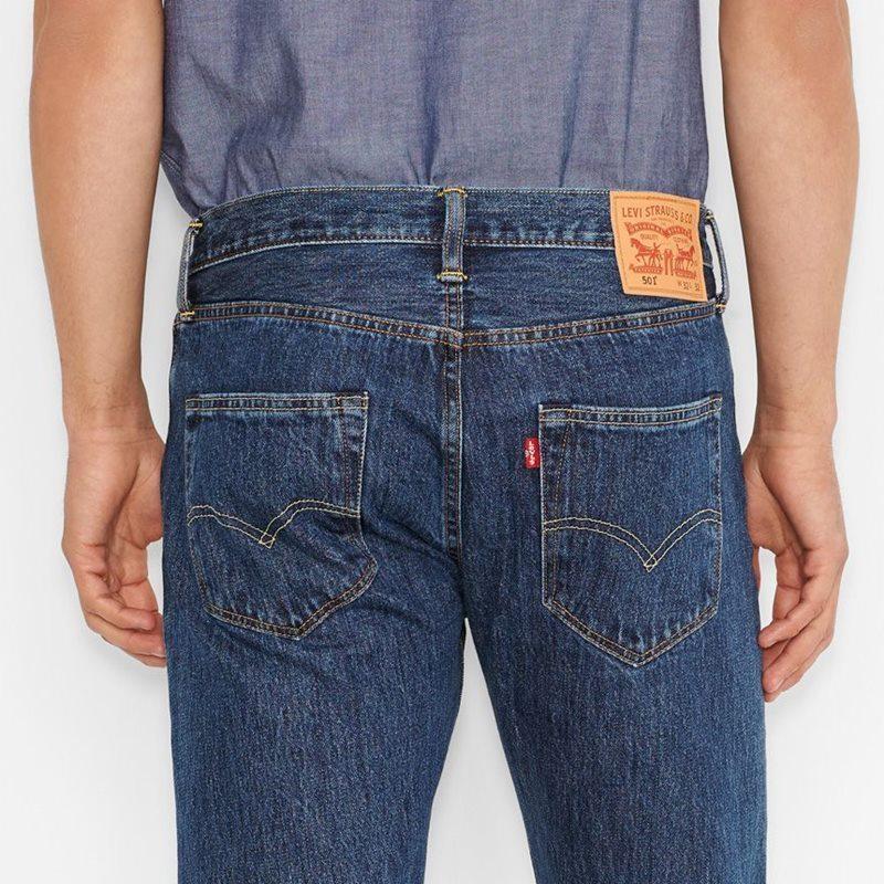 JEANS LEVIS 501 ORIGINAL STONEWASH AZUL