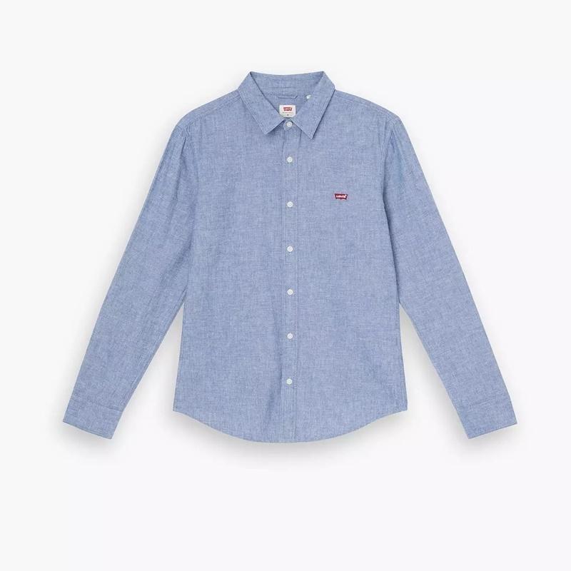 CAMISA LEVIS BATTERY AZUL ATENUADO