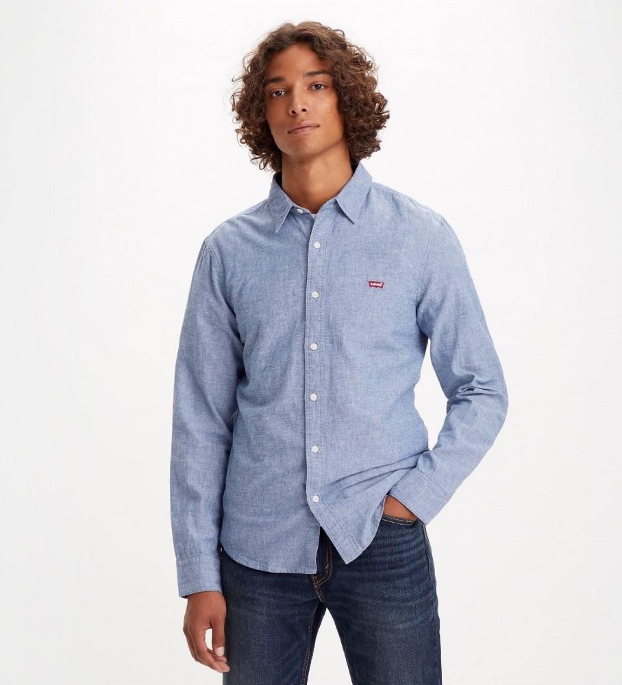 CAMISA LEVIS BATTERY AZUL ATENUADO