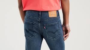 JEANS LEVIS SKINNY TAPER OCEAN PEWTER AZUL ATENUAD