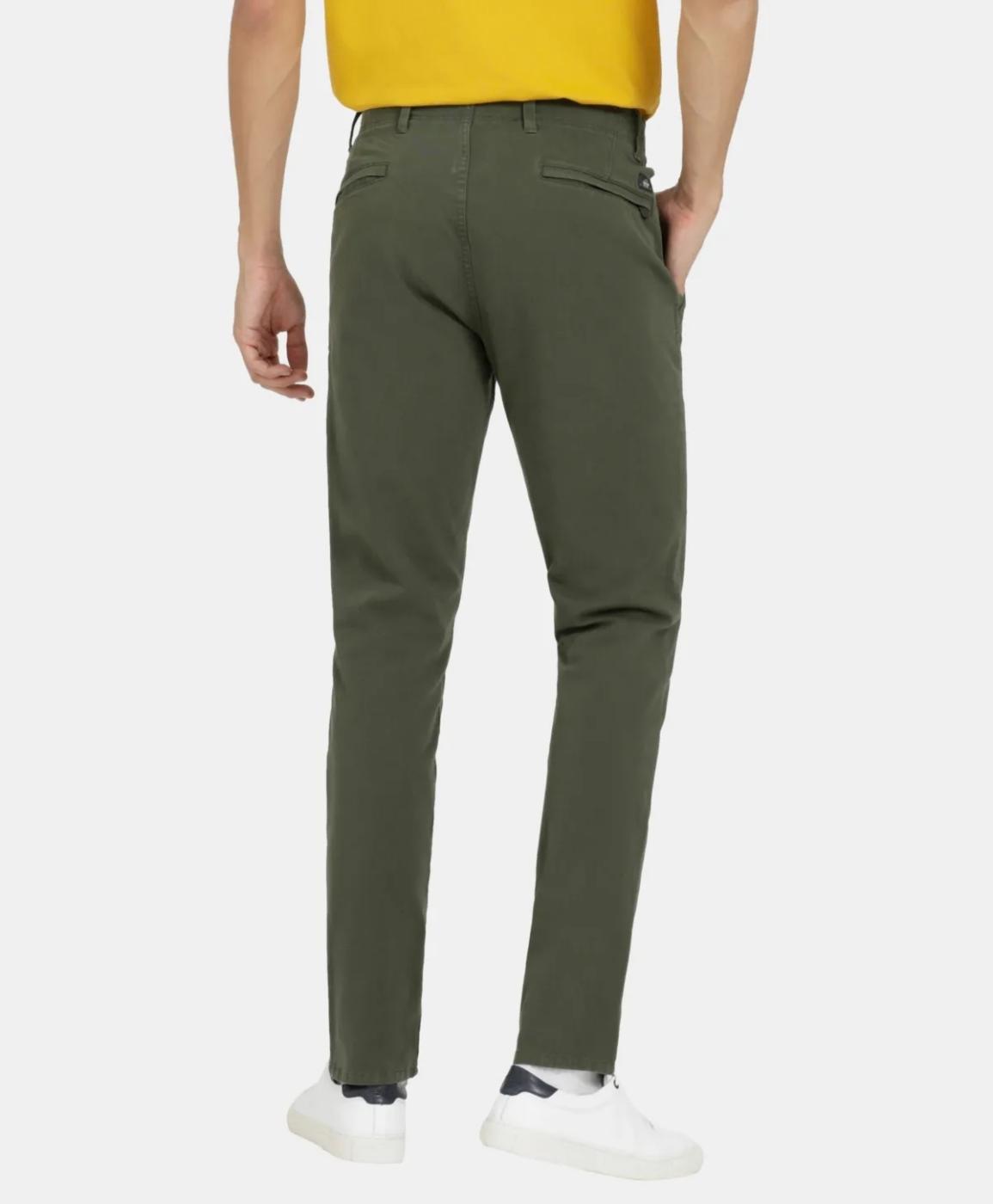 PANTALON DOCKERS SKINNY SMART 360 FLEX VERDE OLIVA