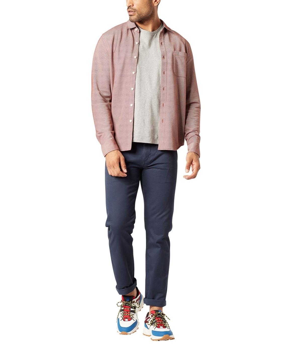 PANTALON DOCKERS ALPHA ORIGINAL KHAKI AZUL OSCURO