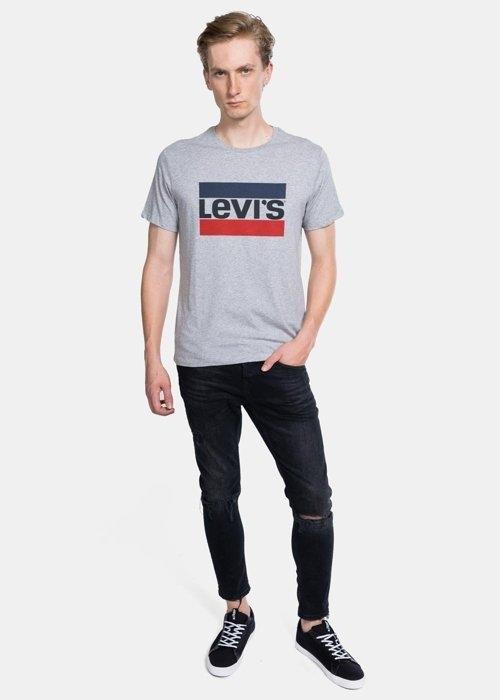 CAMISETA LEVIS SPORTWEAR LOGO GRAPHIC GRIS CLARO