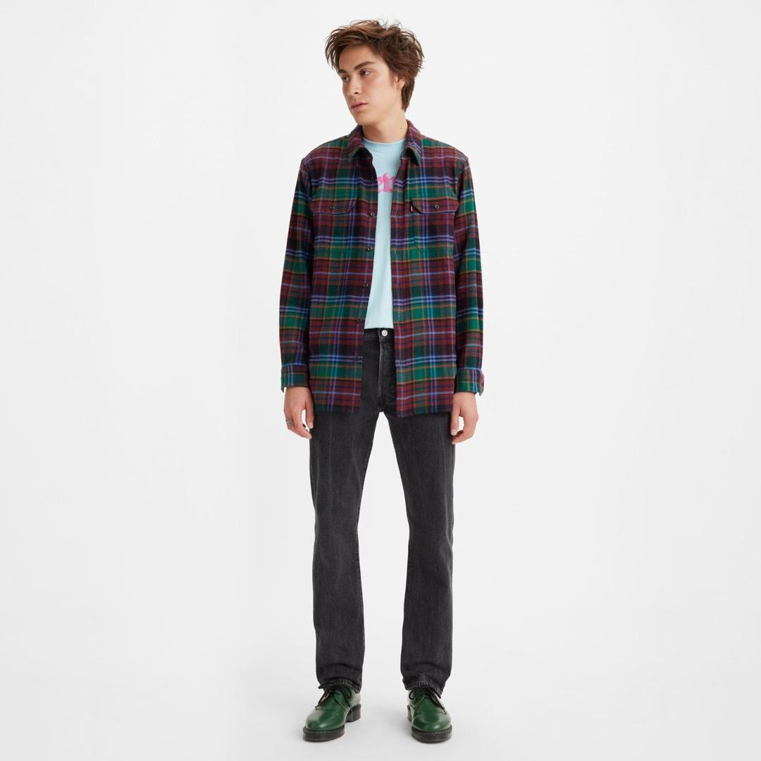 JEANS LEVIS 501 ORIGINAL CRASH GRIS OSCURO