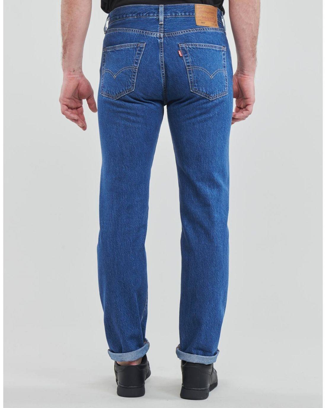 JEANS LEVIS 501 ORIGINAL CANYON AZUL ATENUADO