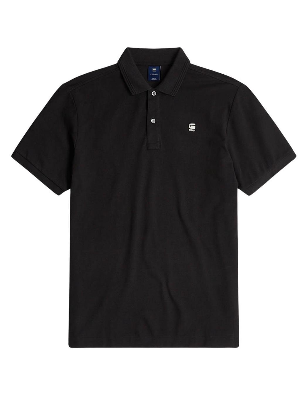 POLO G-STAR DUNDA SLIM S/S NEGRO