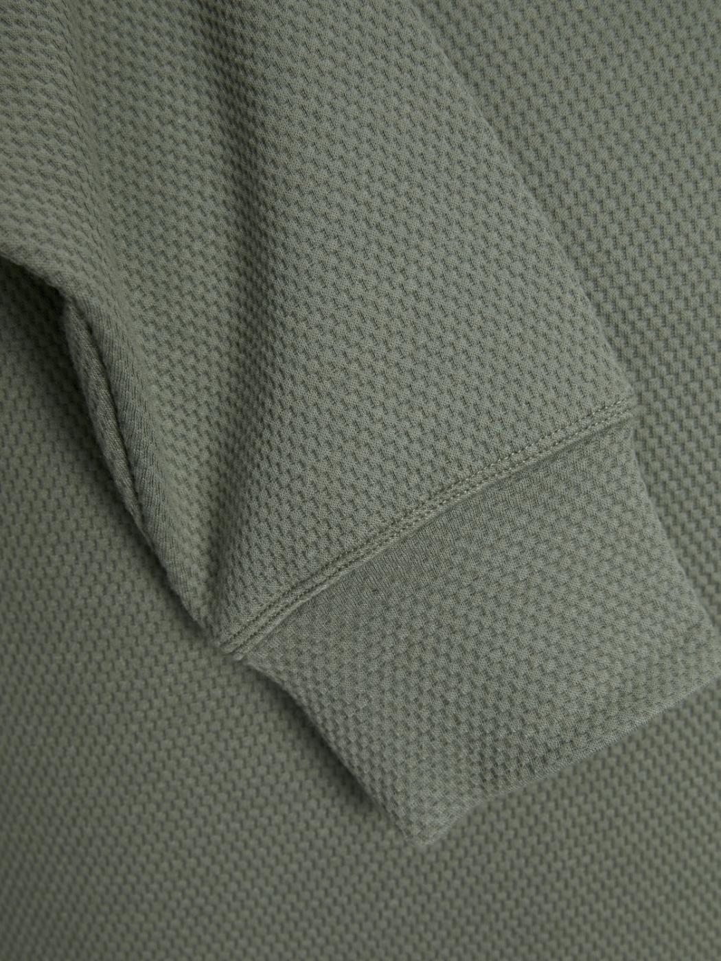 SUDADERA JACK-JONES JCOMESH VERDE OLIVA, ATENUADO