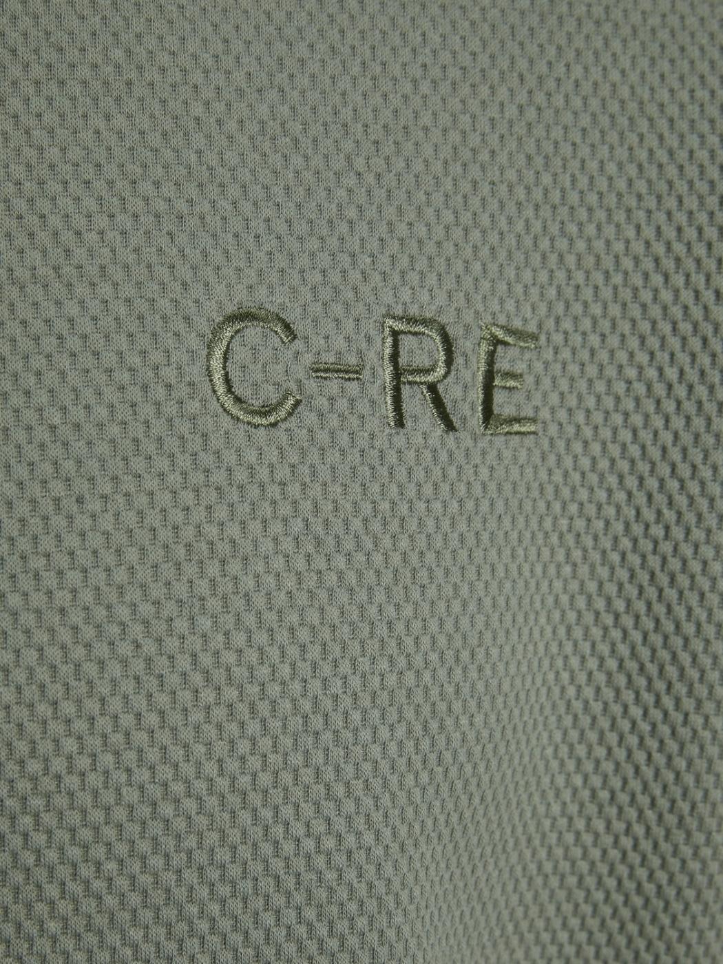 SUDADERA JACK-JONES JCOMESH VERDE OLIVA, ATENUADO