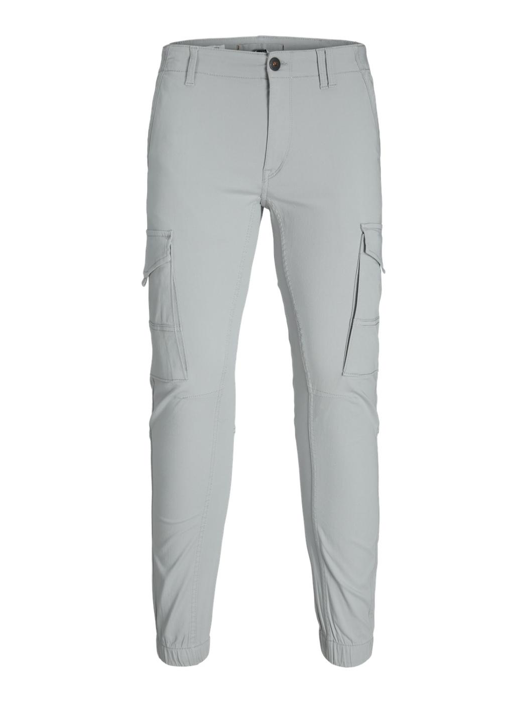 PANTALONES JACK&JONES JJIPAUL JJFLAKE GRIS OSCURO