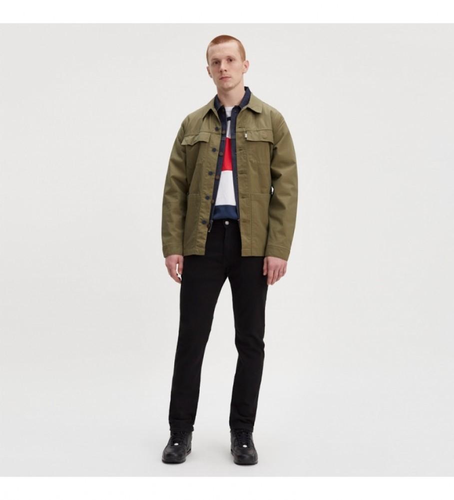 JEANS LEVIS 502 TAPER NIGHTSHINE NEGRO