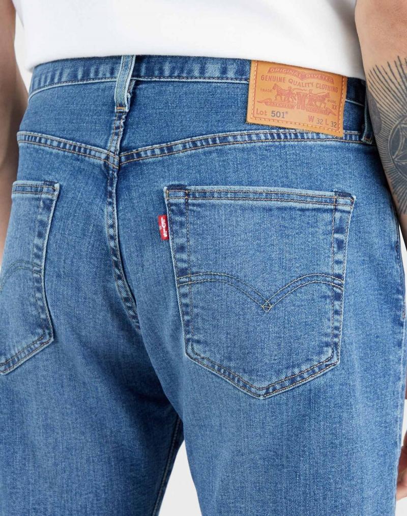 JEANS LEVIS 501 ORIGINAL BULLDOG INDIGO MASK AZUL
