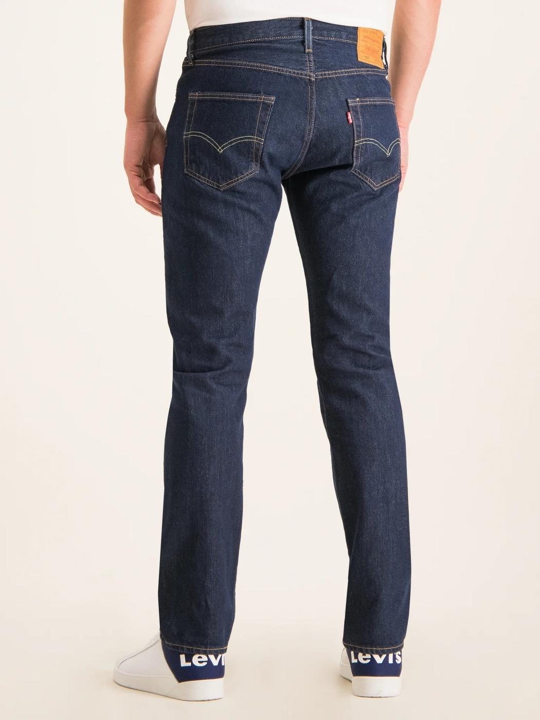 JEANS LEVIS 501 ORIGINAL ONEWASH AZUL OSCURO