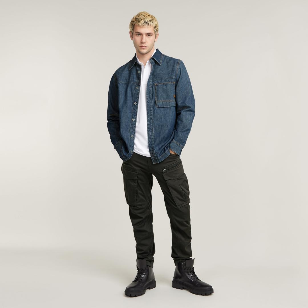 POLO G-STAR DUNDA SLIM S/S BLANCO