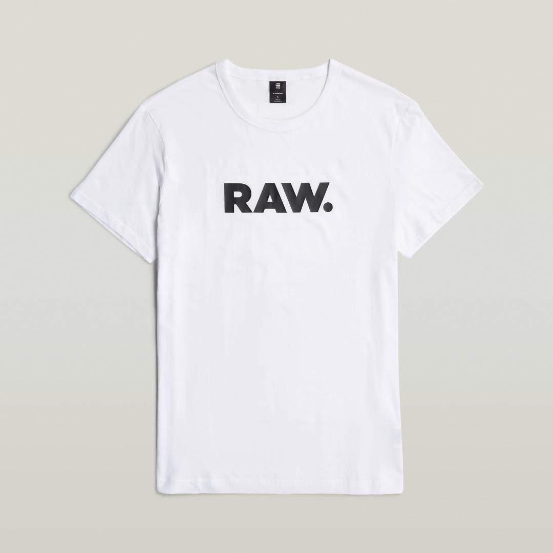 CAMISETA G-STAR HOLORN R T S/S BLANCO