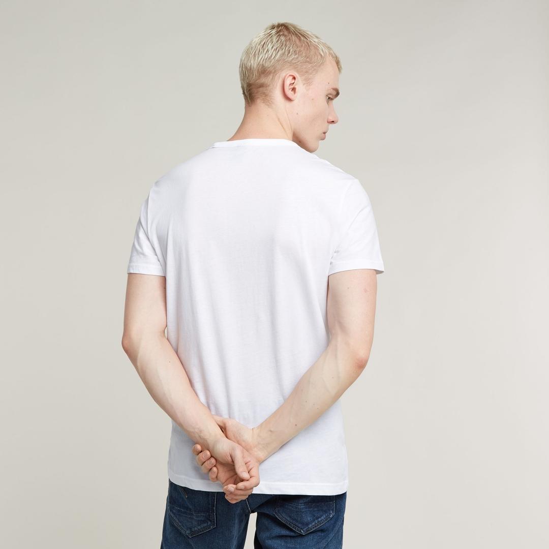 CAMISETA G-STAR HOLORN R T S/S BLANCO