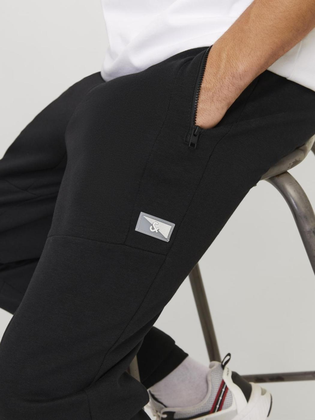 PANTALON CHANDAL JACK&JONES JJIWILL JJAIR NEGRO