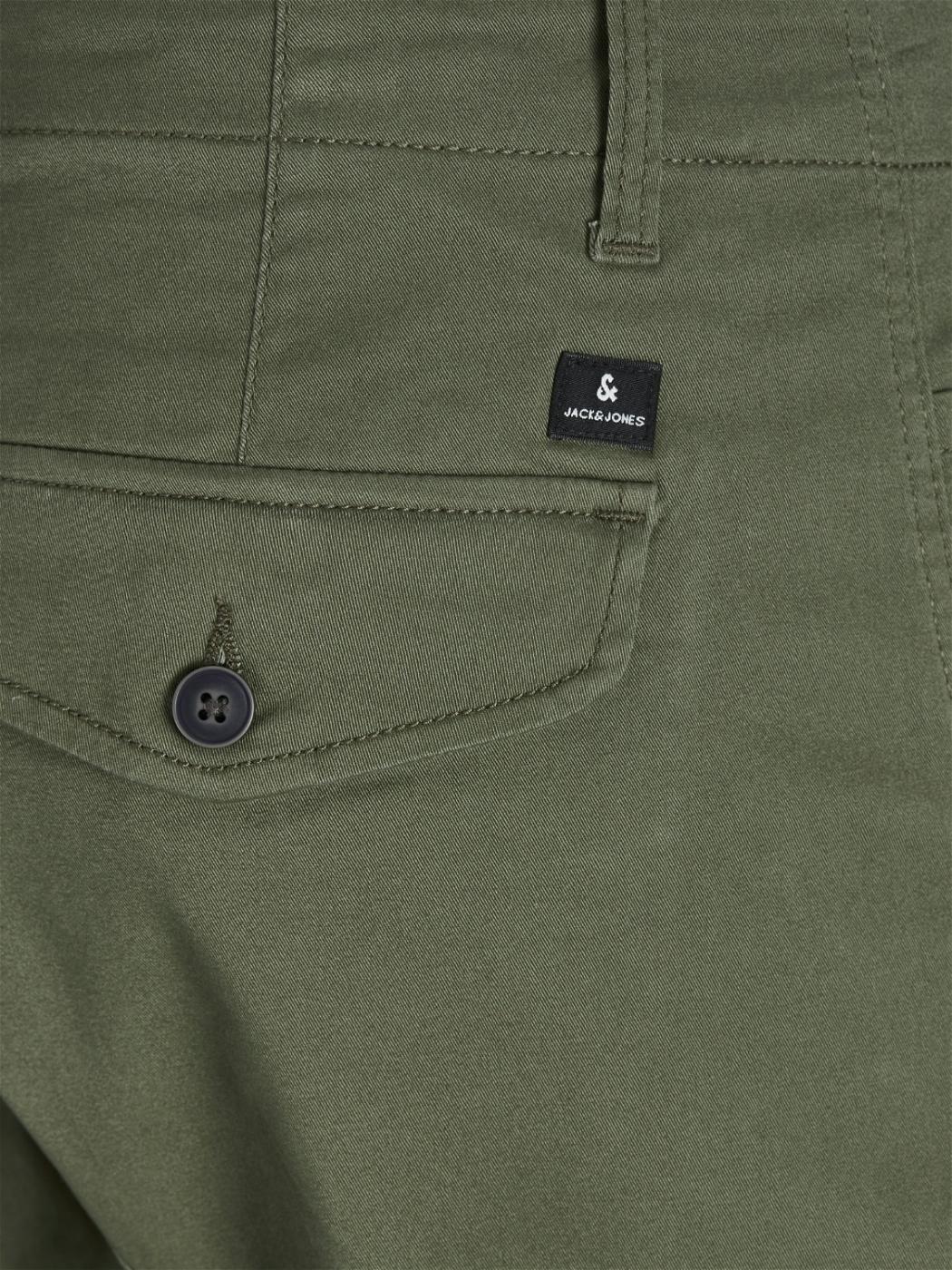 PANTALONES JACK&JONES JJIPAUL JJFLAKE VERDE