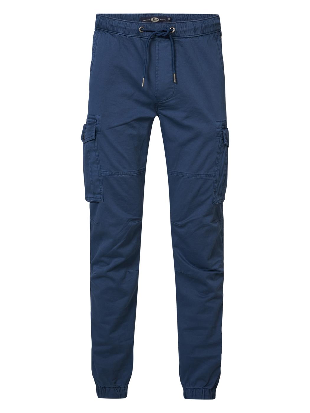 PANTALON PETROL CARGO AZUL