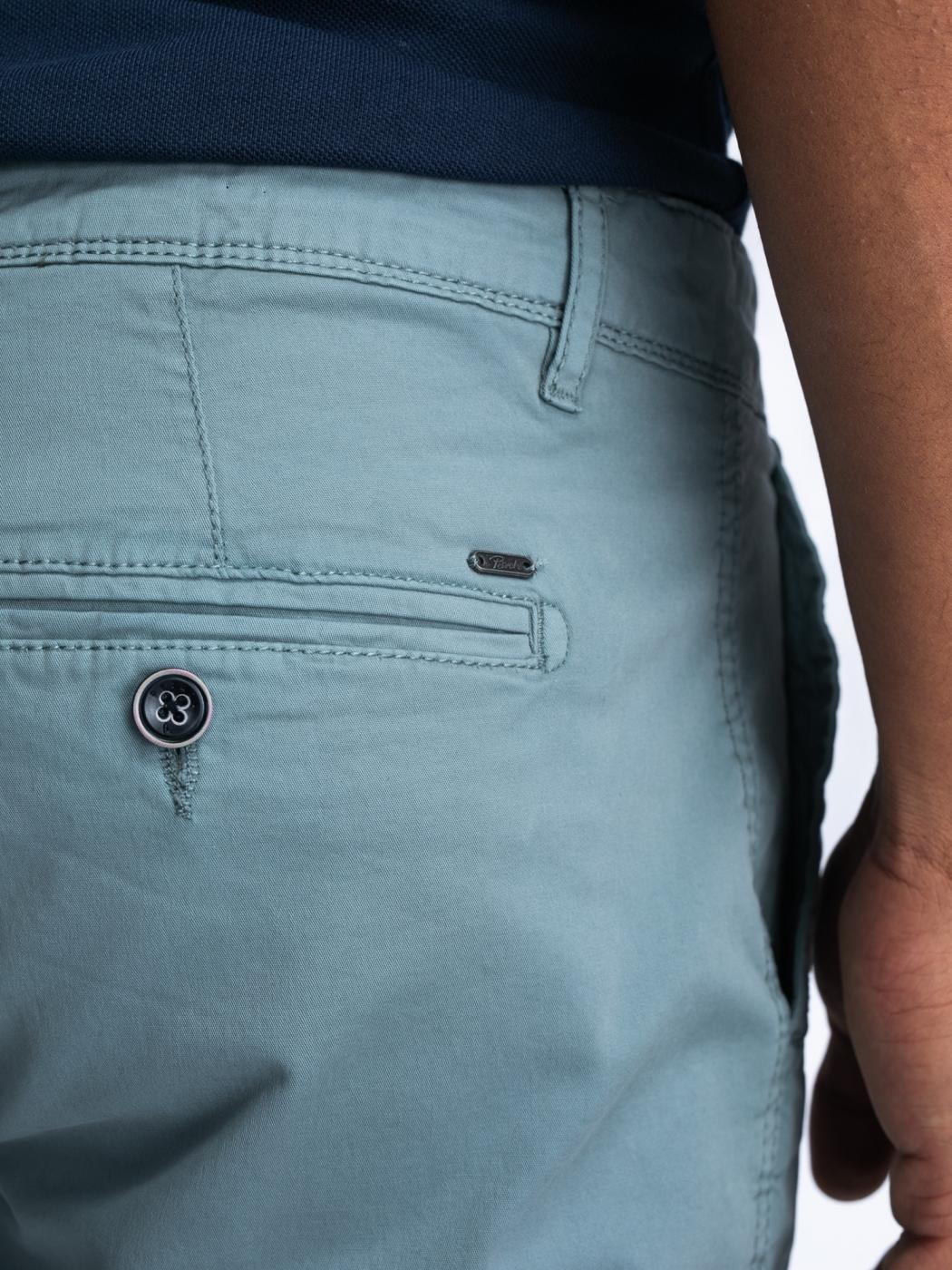 PANTALONES PETROL CHINO AGUA MARINA