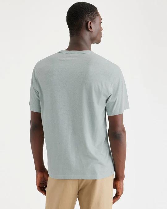 CAMISETA DOCKERS CREW AGUA MARINA CLARO