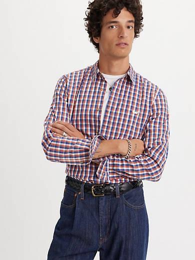 CAMISA LEVIS BATTERY AZUL