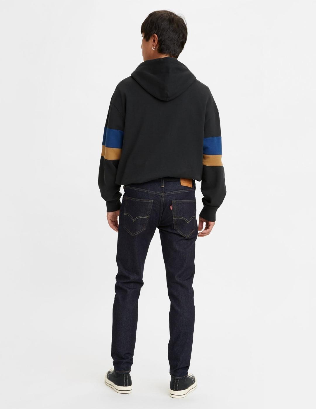 JEANS LEVIS SKINNY TAPER MID KNIGHT RINSE ADV AZUL