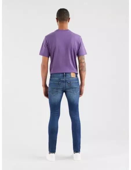 JEANS LEVIS SKINNY TAPER BAND WAGON AZUL