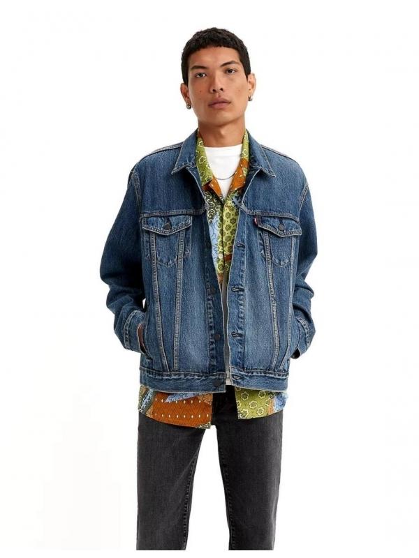 CHAQUETA LEVIS THE TRUCKER AZUL ATENUADO