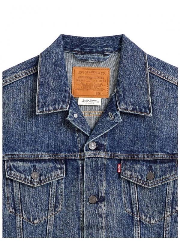 CHAQUETA LEVIS THE TRUCKER AZUL ATENUADO