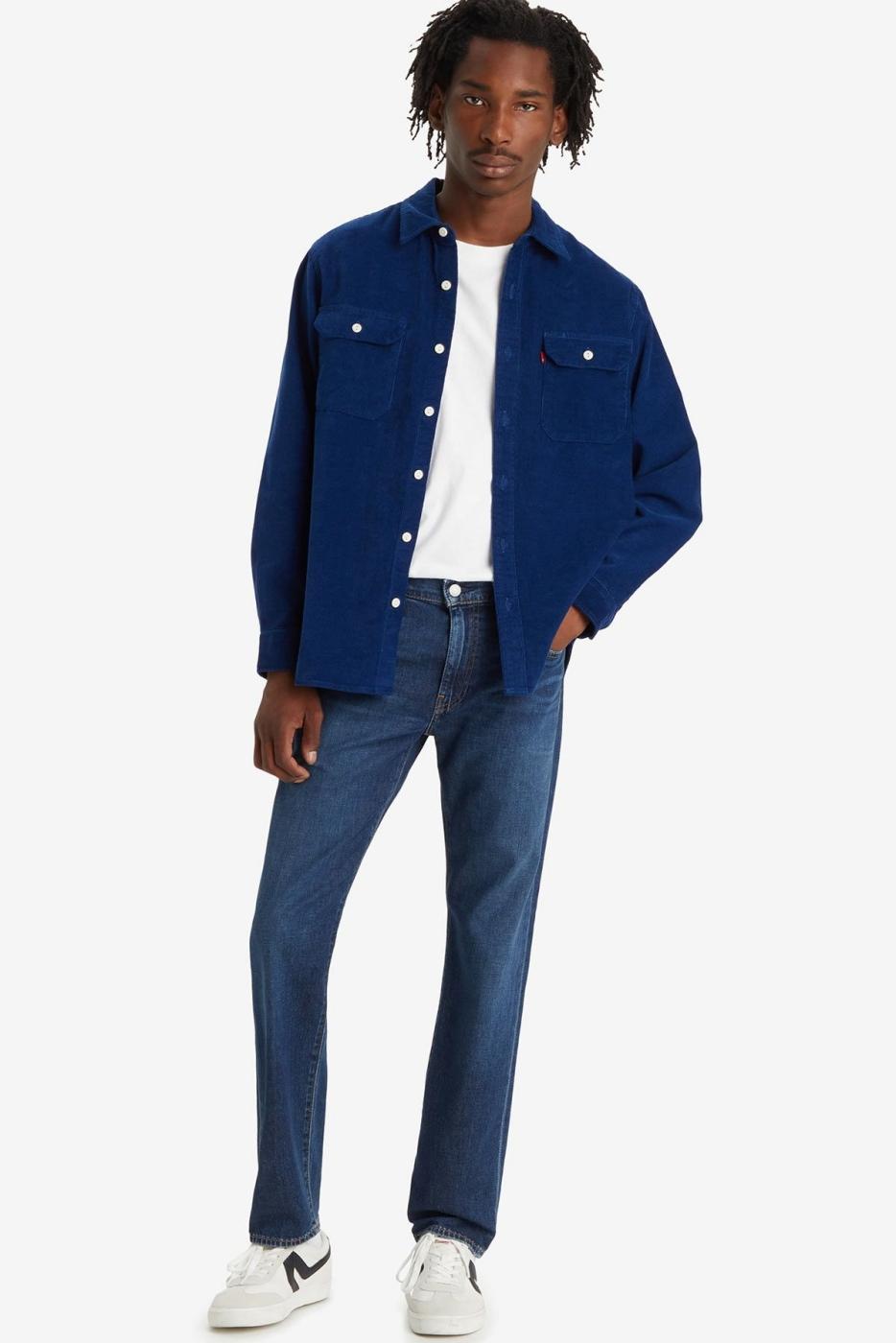 JEANS LEVIS 502 TAPER DUE FOR COOL AZUL