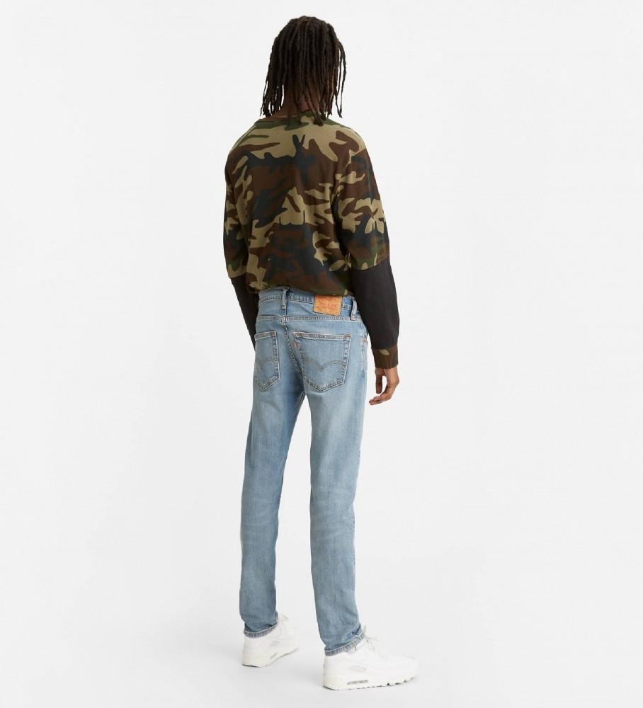JEANS LEVIS 512 SLIM TAPER WORN TO RIDE AZUL ATENU