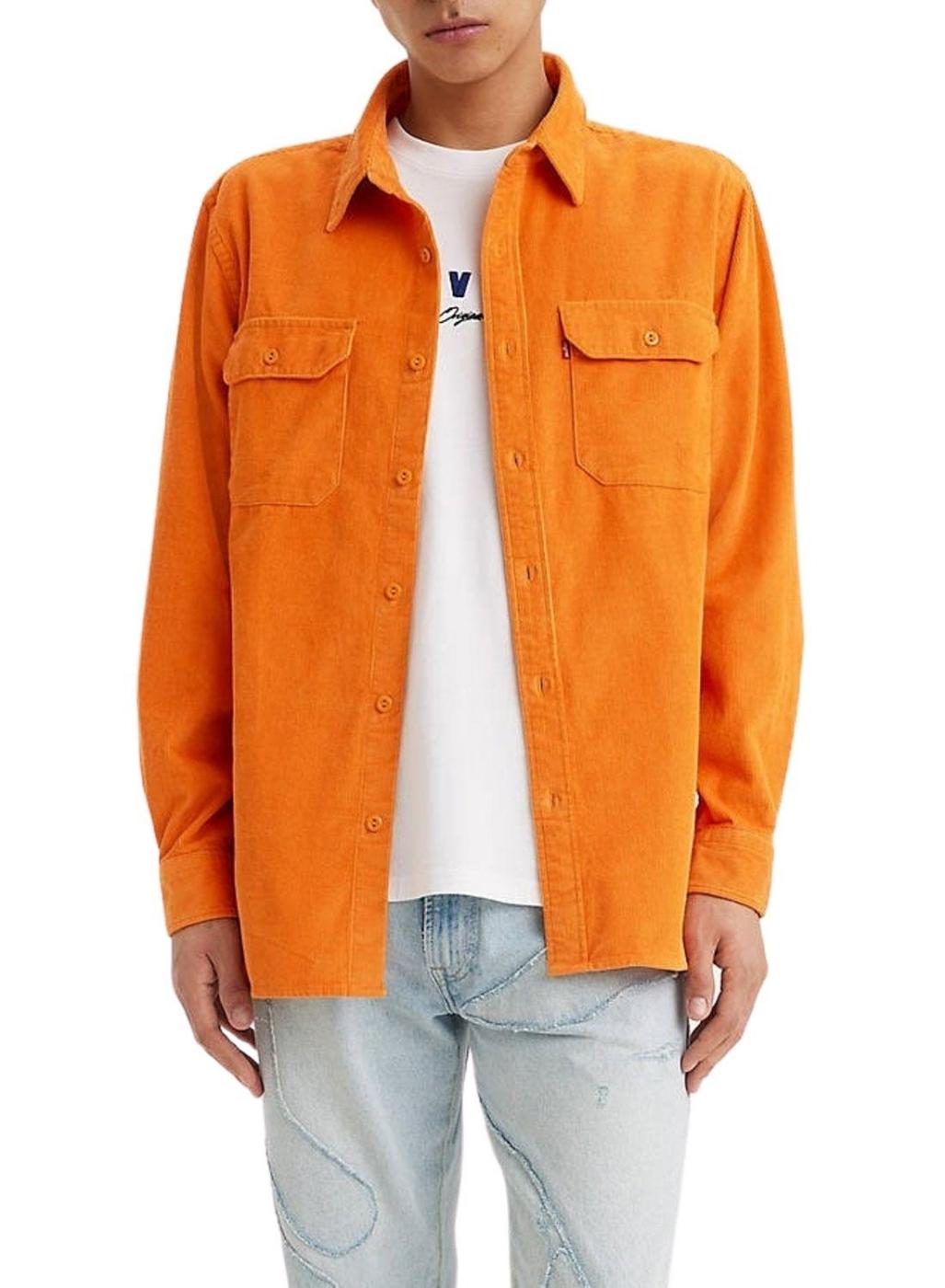 CAMISA LEVIS JACKSON WORKER DESERT SUN NARANJA