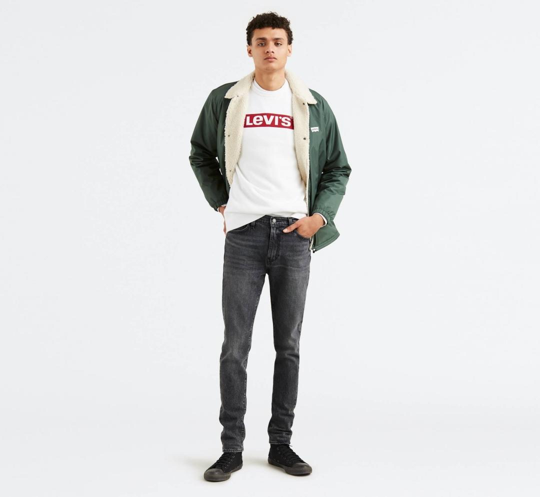 JEANS LEVIS 510 SKINNY FIT LUTHER 4-WAY GRIS OSCUR