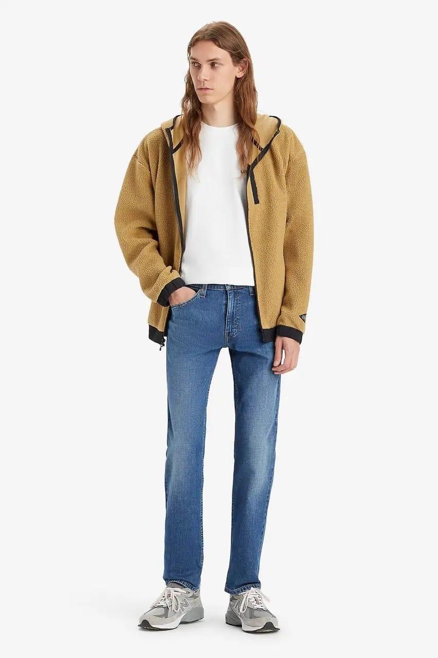 JEANS LEVIS 511 SLIM WANNA GO BACK AZUL ATENUADO