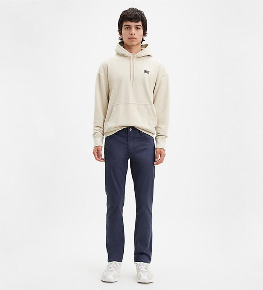 JEANS LEVIS 511 SLIM BALTIC NAVY SUEDED SATEEN AZU