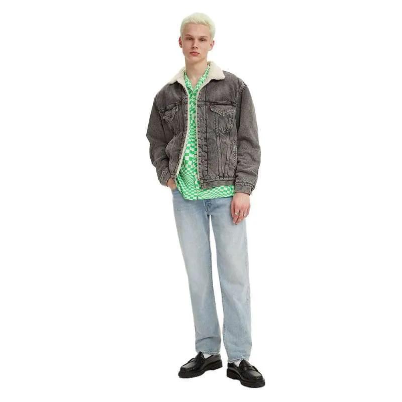 JEANS LEVIS 501 ORIGINAL KISS AZUL ATENUADO (CLARO