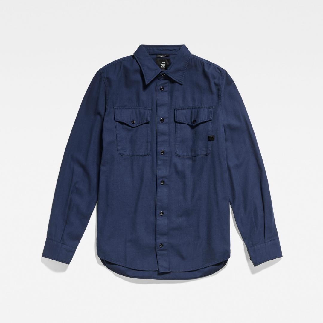 CAMISA G-STAR MARINE AZUL OSCURO