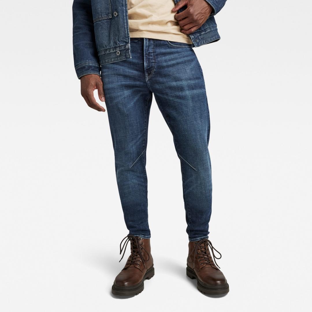 JEANS G-STAR  D-STAQ 3D SLIM AZUL OSCURO CLARO