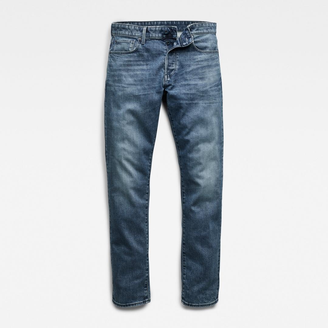 JEANS G-STAR 3301 FADED CASCADE AZUL OSCURO CLARO