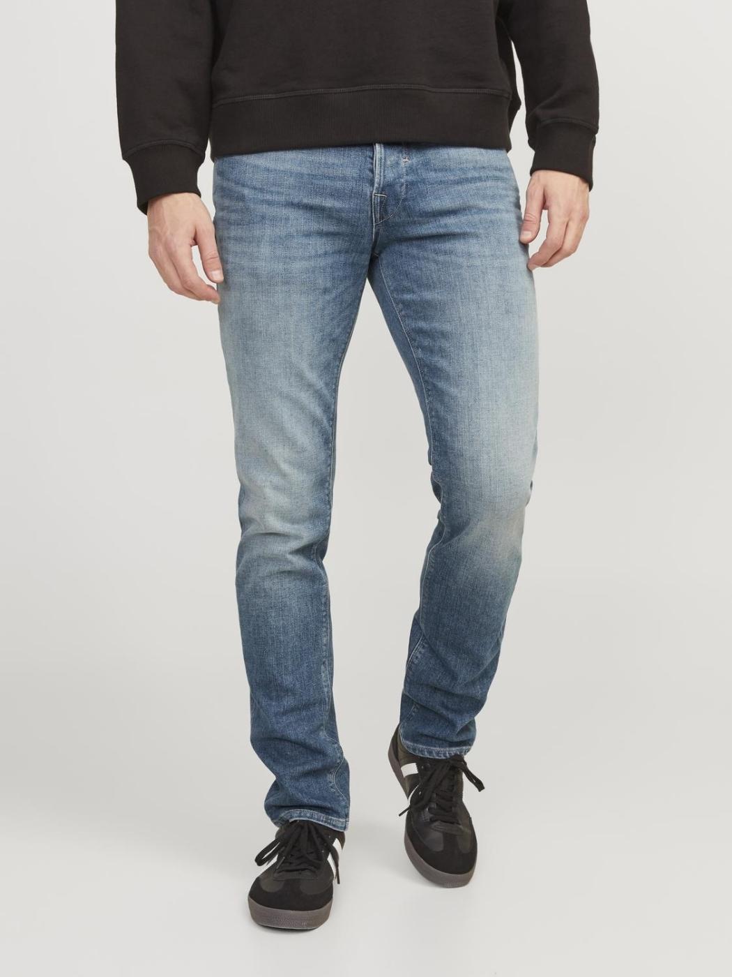 JEANS JACK&JONES JJIMKE JJ 116 AZUL ATENUADO