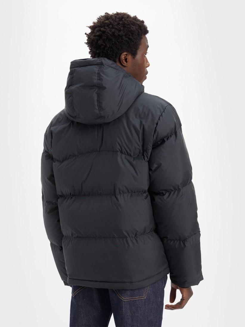 CHAQUETA LEVIS LAUREL SHORT PUFFER JET NEGRO