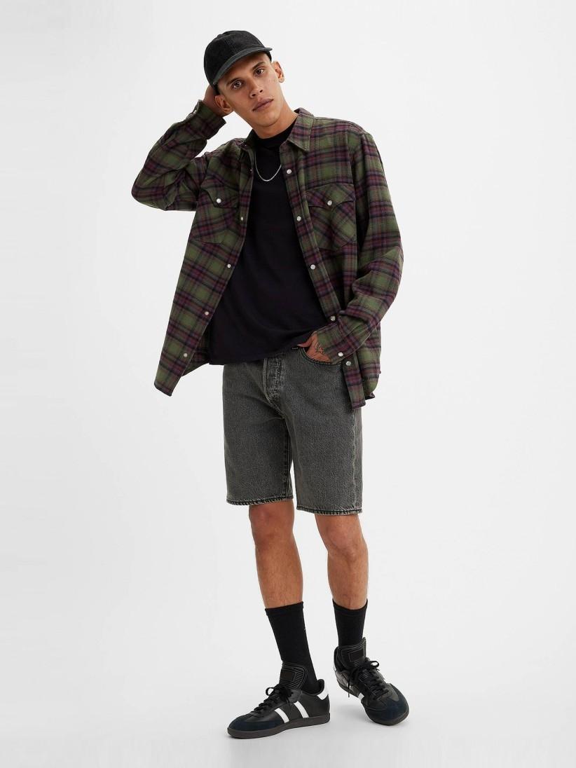 SHORTS LEVIS 501 GRIS OSCURO