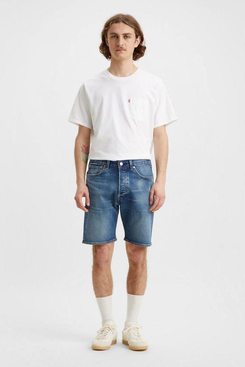 SHORTS LEVIS 501 AZUL