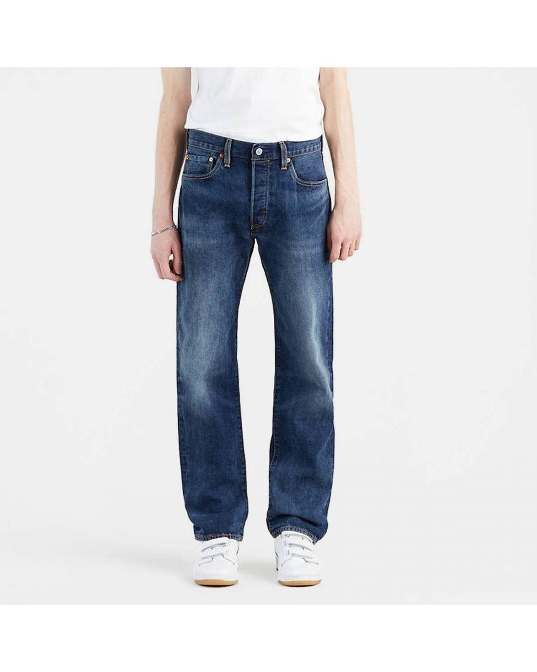 JEANS LEVIS 501 ORIGINAL GIVE YOUR HEART AWAY AZUL