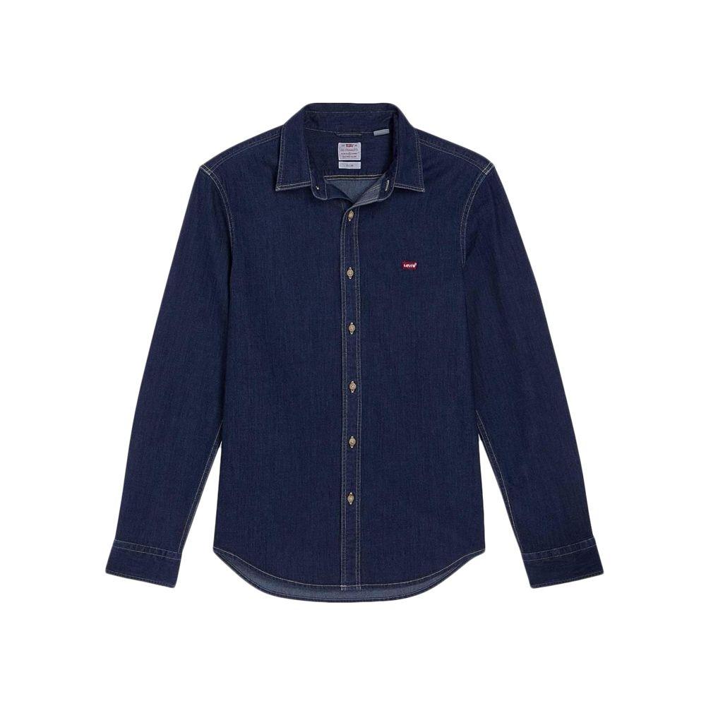 CAMISA LEVIS BATERRY SLIM AZUL OSCURO
